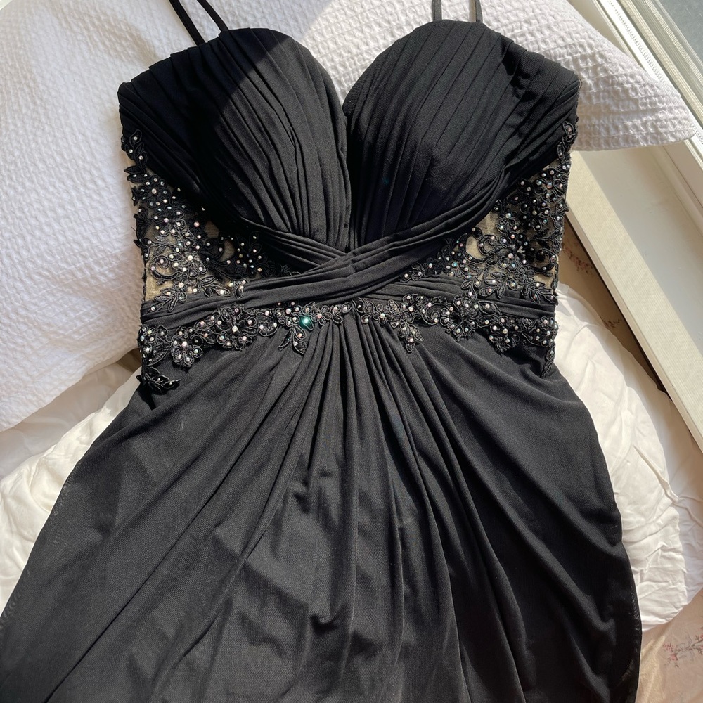 Short Black homecoming dress